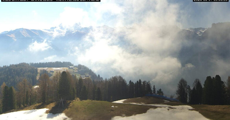 Webcam Vigo di Fassa-Pera-Ciampedìe - Vigo di Fassa - Ciampedie e Pozza Buffaure