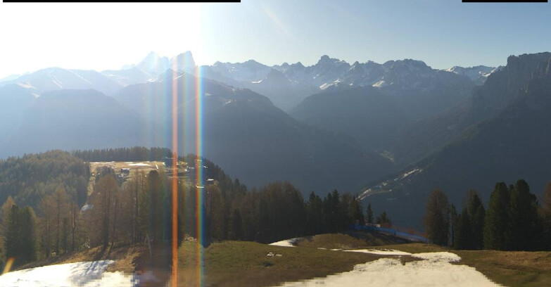 Webcam Vigo di Fassa-Pera-Ciampedie - Vigo di Fassa - Ciampedie e Pozza Buffaure