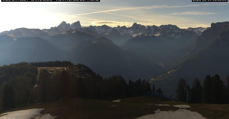 Webcam Vigo di Fassa-Pera-Ciampedìe - Vigo di Fassa - Ciampedie e Pozza Buffaure