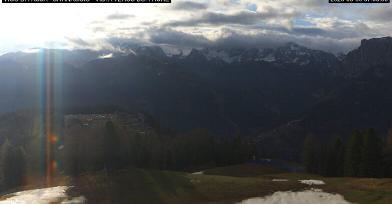 Webcam Vigo di Fassa-Pera-Ciampedìe - Vigo di Fassa - Ciampedie e Pozza Buffaure