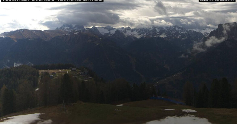 Webcam Vigo di Fassa-Pera-Ciampedìe - Vigo di Fassa - Ciampedie e Pozza Buffaure