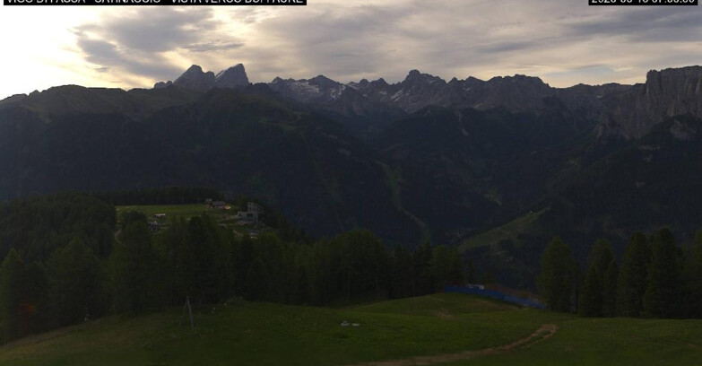 Webcam Vigo di Fassa-Pera-Ciampedìe - Vigo di Fassa - Ciampedie e Pozza Buffaure