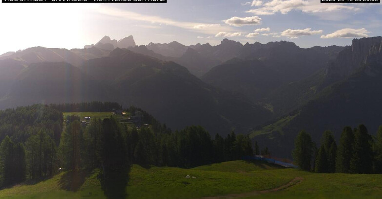 Webcam Vigo di Fassa-Pera-Ciampedìe - Vigo di Fassa - Ciampedie e Pozza Buffaure