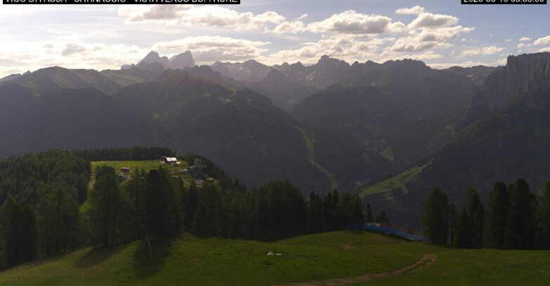 Webcam Vigo di Fassa-Pera-Ciampedìe - Vigo di Fassa - Ciampedie e Pozza Buffaure
