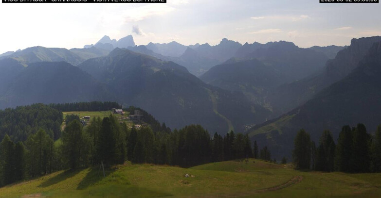 Webcam Vigo di Fassa-Pera-Ciampedìe - Vigo di Fassa - Ciampedie e Pozza Buffaure