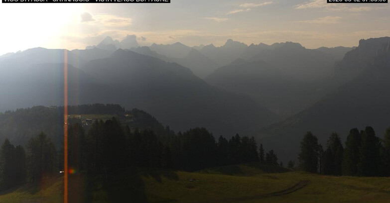 Webcam Vigo di Fassa-Pera-Ciampedìe - Vigo di Fassa - Ciampedie e Pozza Buffaure