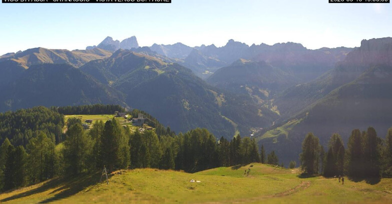 Webcam Vigo di Fassa-Pera-Ciampedìe - Vigo di Fassa - Ciampedie e Pozza Buffaure