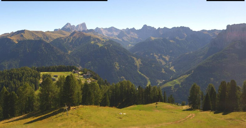 Webcam Vigo di Fassa-Pera-Ciampedìe - Vigo di Fassa - Ciampedie e Pozza Buffaure