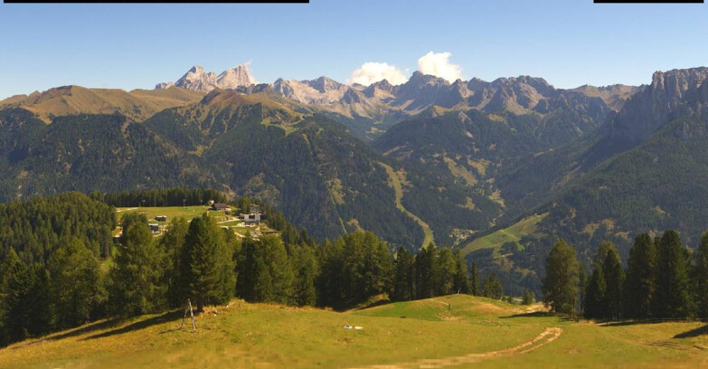 Webcam Vigo di Fassa-Pera-Ciampedìe - Vigo di Fassa - Ciampedie e Pozza Buffaure