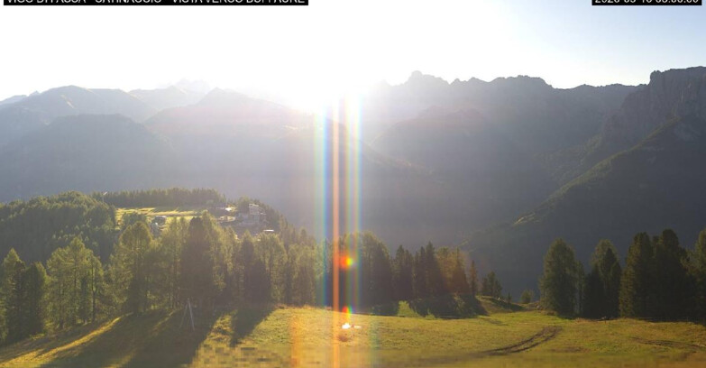Webcam Vigo di Fassa-Pera-Ciampedìe - Vigo di Fassa - Ciampedie e Pozza Buffaure