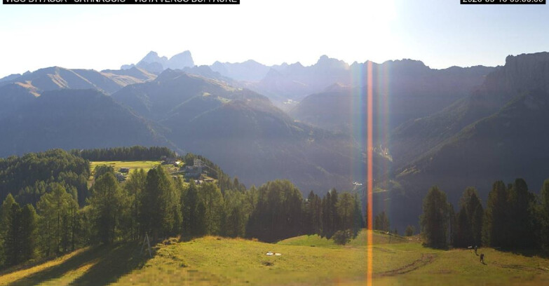 Webcam Vigo di Fassa-Pera-Ciampedìe - Vigo di Fassa - Ciampedie e Pozza Buffaure