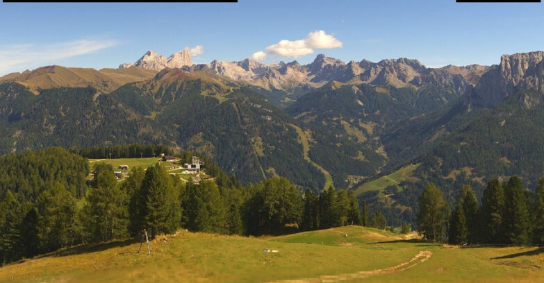 Webcam Vigo di Fassa-Pera-Ciampedìe - Vigo di Fassa - Ciampedie e Pozza Buffaure