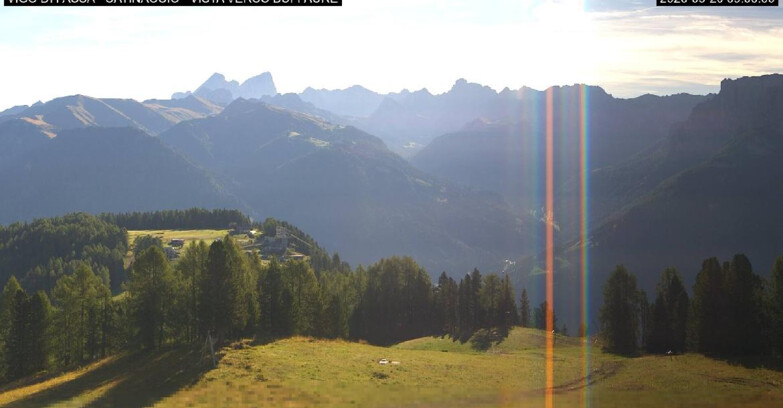 Webcam Vigo di Fassa-Pera-Ciampedìe - Vigo di Fassa - Ciampedie e Pozza Buffaure