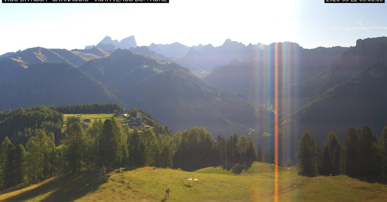 Webcam Виго-ди-Фасса-Пера-Чампедие  - Vigo di Fassa - Ciampedie e Pozza Buffaure