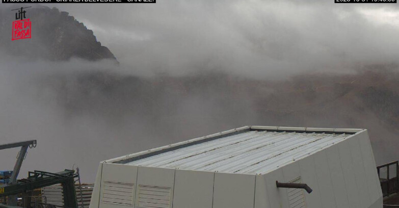 Webcam Campitello-Mazzin-Col Rodella  - Canazei - Belvedere - Skiarea Belvedere