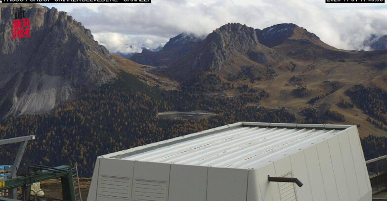 Webcam Campitello-Mazzin-Col Rodella  - Canazei - Belvedere - Skiarea Belvedere