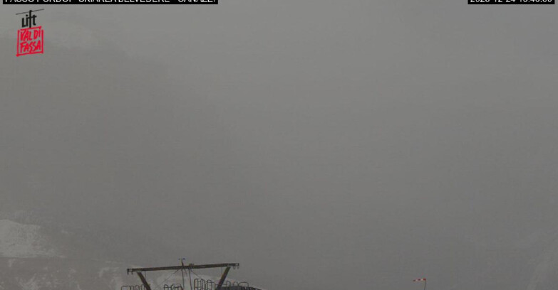 Webcam Campitello-Mazzin-Col Rodella - Canazei - Belvedere - Skiarea Belvedere