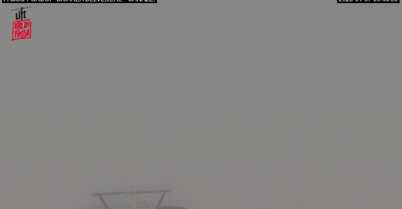 Webcam Campitello-Mazzin-Col Rodella - Canazei - Belvedere - Skiarea Belvedere