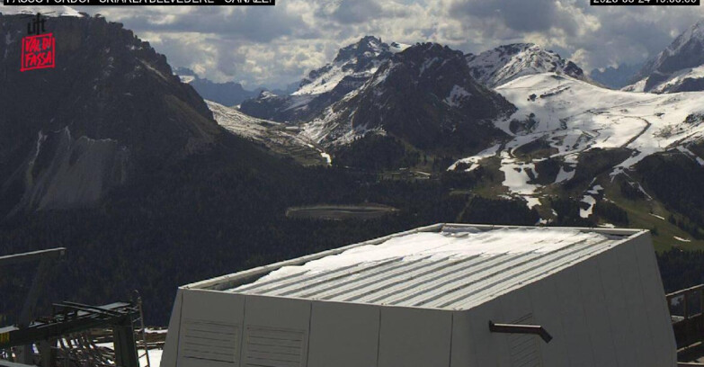 Webcam Кампителло-Маццин-Кол-Роделла  - Canazei - Belvedere - Skiarea Belvedere