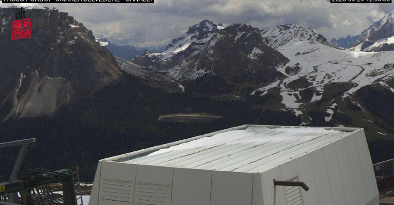Webcam Кампителло-Маццин-Кол-Роделла  - Canazei - Belvedere - Skiarea Belvedere