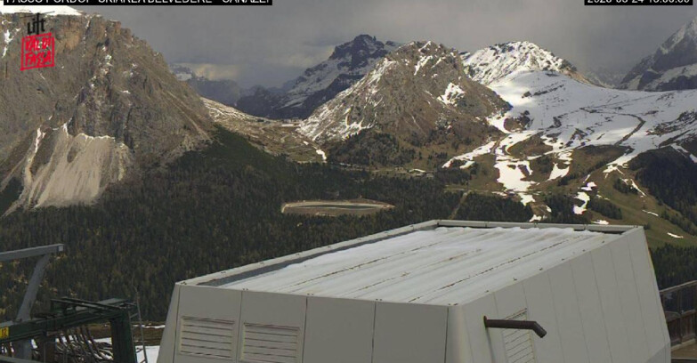 Webcam Кампителло-Маццин-Кол-Роделла  - Canazei - Belvedere - Skiarea Belvedere