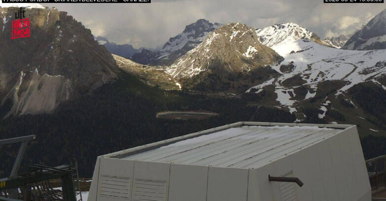 Webcam Кампителло-Маццин-Кол-Роделла  - Canazei - Belvedere - Skiarea Belvedere