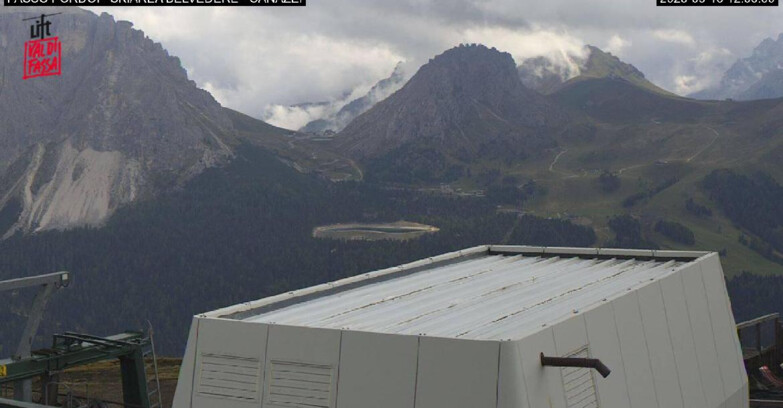 Webcam Campitello-Mazzin-Col Rodella - Canazei - Belvedere - Skiarea Belvedere
