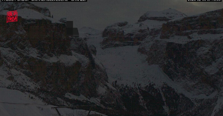 Webcam Campitello-Mazzin-Col Rodella - Canazei - Belvedere - Skiarea Belvedere