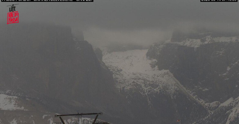 Webcam Campitello-Mazzin-Col Rodella - Canazei - Belvedere - Skiarea Belvedere