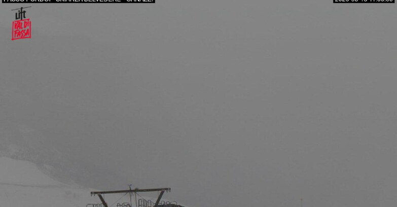 Webcam Campitello-Mazzin-Col Rodella  - Canazei - Belvedere - Skiarea Belvedere