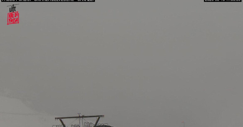 Webcam Campitello-Mazzin-Col Rodella  - Canazei - Belvedere - Skiarea Belvedere