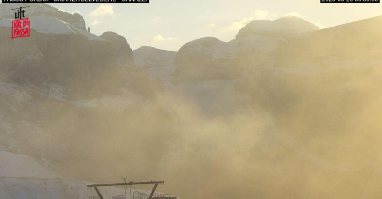 Webcam Campitello-Mazzin-Col Rodella - Canazei - Belvedere - Skiarea Belvedere