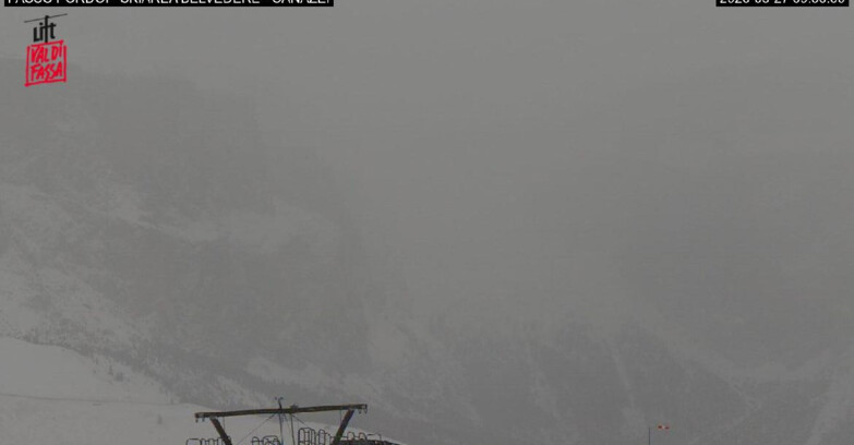 Webcam Campitello-Mazzin-Col Rodella - Canazei - Belvedere - Skiarea Belvedere