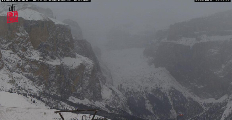 Webcam Campitello-Mazzin-Col Rodella - Canazei - Belvedere - Skiarea Belvedere