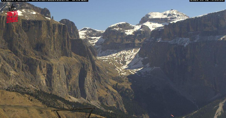 Webcam Campitello-Mazzin-Col Rodella - Canazei - Belvedere - Skiarea Belvedere