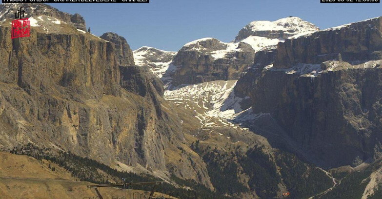 Webcam Campitello-Mazzin-Col Rodella - Canazei - Belvedere - Skiarea Belvedere