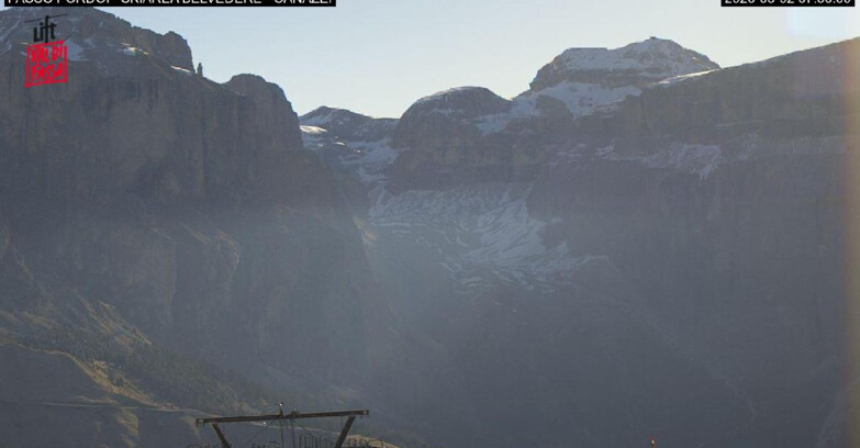 Webcam Campitello-Mazzin-Col Rodella - Canazei - Belvedere - Skiarea Belvedere