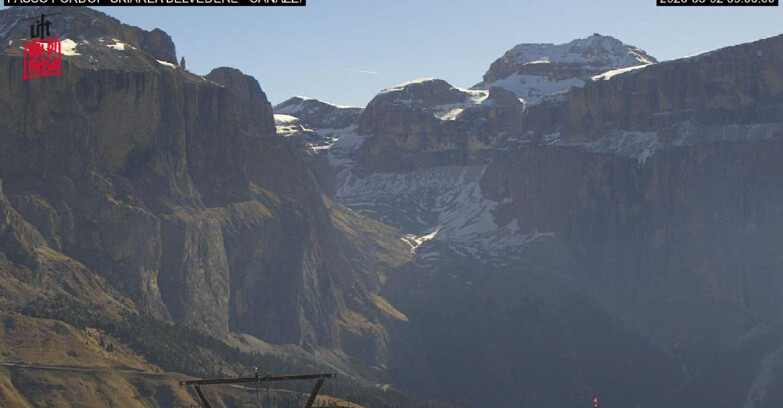 Webcam Campitello-Mazzin-Col Rodella - Canazei - Belvedere - Skiarea Belvedere