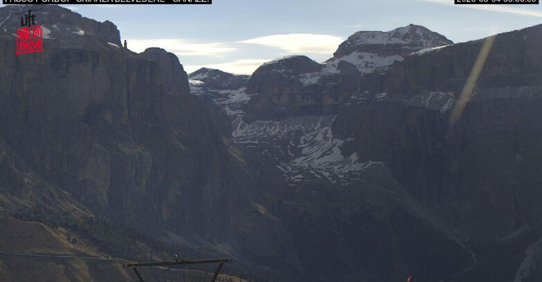 Webcam Campitello-Mazzin-Col Rodella - Canazei - Belvedere - Skiarea Belvedere
