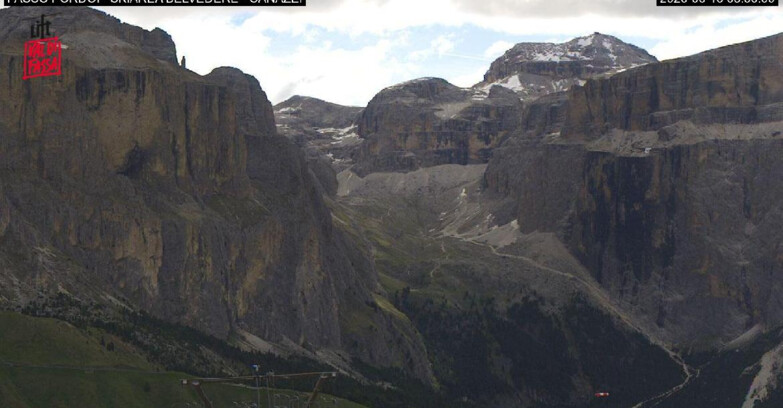 Webcam Campitello-Mazzin-Col Rodella - Canazei - Belvedere - Skiarea Belvedere