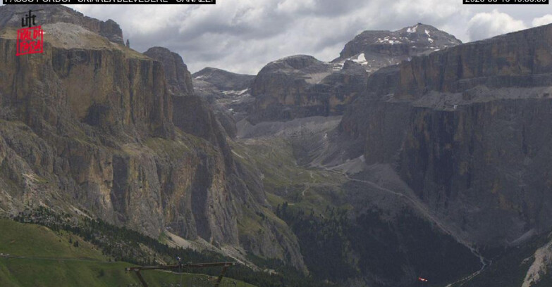 Webcam Campitello-Mazzin-Col Rodella - Canazei - Belvedere - Skiarea Belvedere