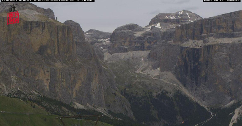 Webcam Campitello-Mazzin-Col Rodella - Canazei - Belvedere - Skiarea Belvedere
