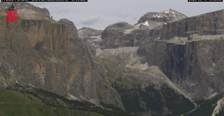 Webcam Campitello-Mazzin-Col Rodella - Canazei - Belvedere - Skiarea Belvedere