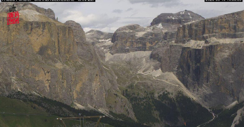 Webcam Campitello-Mazzin-Col Rodella - Canazei - Belvedere - Skiarea Belvedere