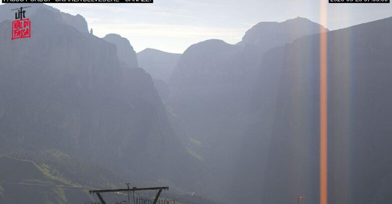 Webcam Кампителло-Маццин-Кол-Роделла  - Canazei - Belvedere - Skiarea Belvedere