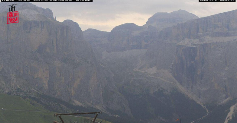 Webcam Campitello-Mazzin-Col Rodella - Canazei - Belvedere - Skiarea Belvedere