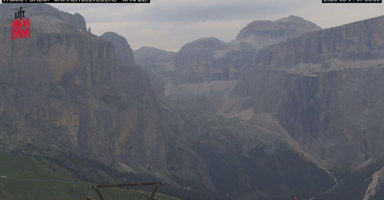 Webcam Campitello-Mazzin-Col Rodella - Canazei - Belvedere - Skiarea Belvedere