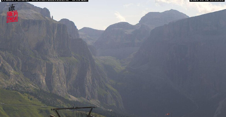 Webcam Campitello-Mazzin-Col Rodella - Canazei - Belvedere - Skiarea Belvedere