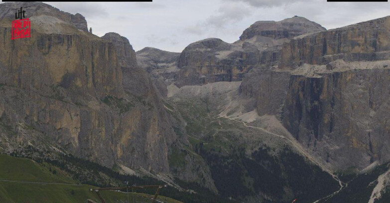 Webcam Кампителло-Маццин-Кол-Роделла  - Canazei - Belvedere - Skiarea Belvedere