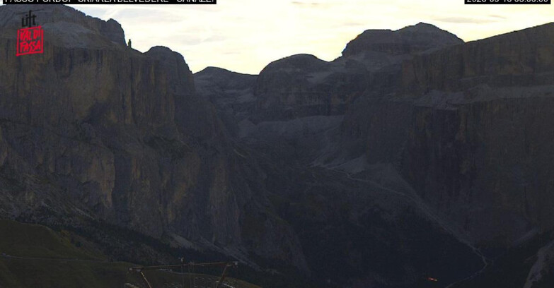 Webcam Campitello-Mazzin-Col Rodella  - Canazei - Belvedere - Skiarea Belvedere